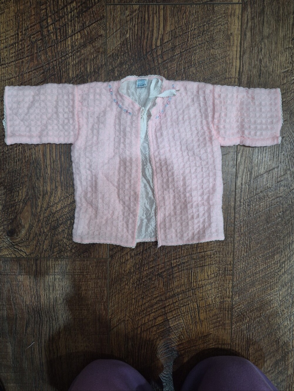 Vintage Baby Girls Cradle Knit Originals Sweater Cardigan Made In Japan